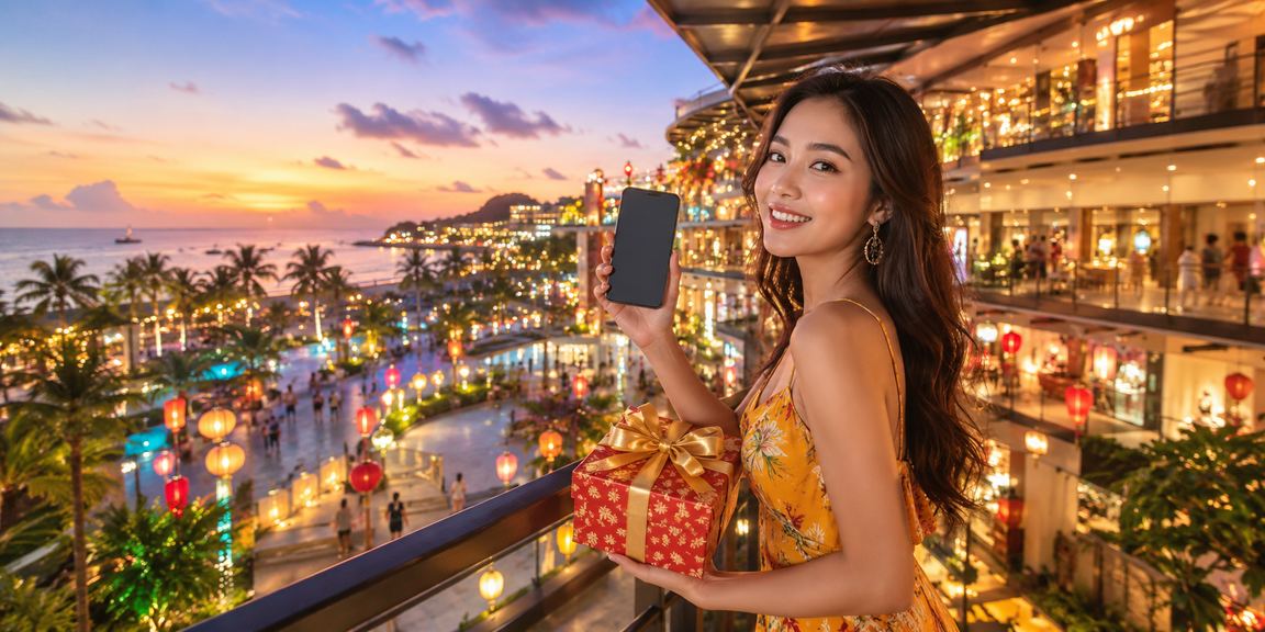 Lễ hội Phú Quốc về đêm – người dùng trải nghiệm casino và voucher trên điện thoại di động