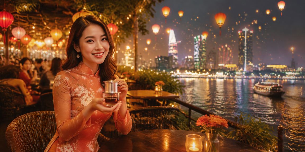 Người dùng tại Sài Gòn trải nghiệm cá cược trực tuyến với cà phê và điện thoại